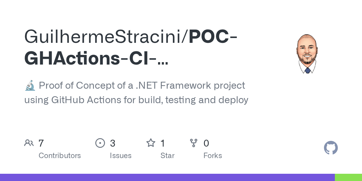 POC-GHActions-CI-NetFramework preview