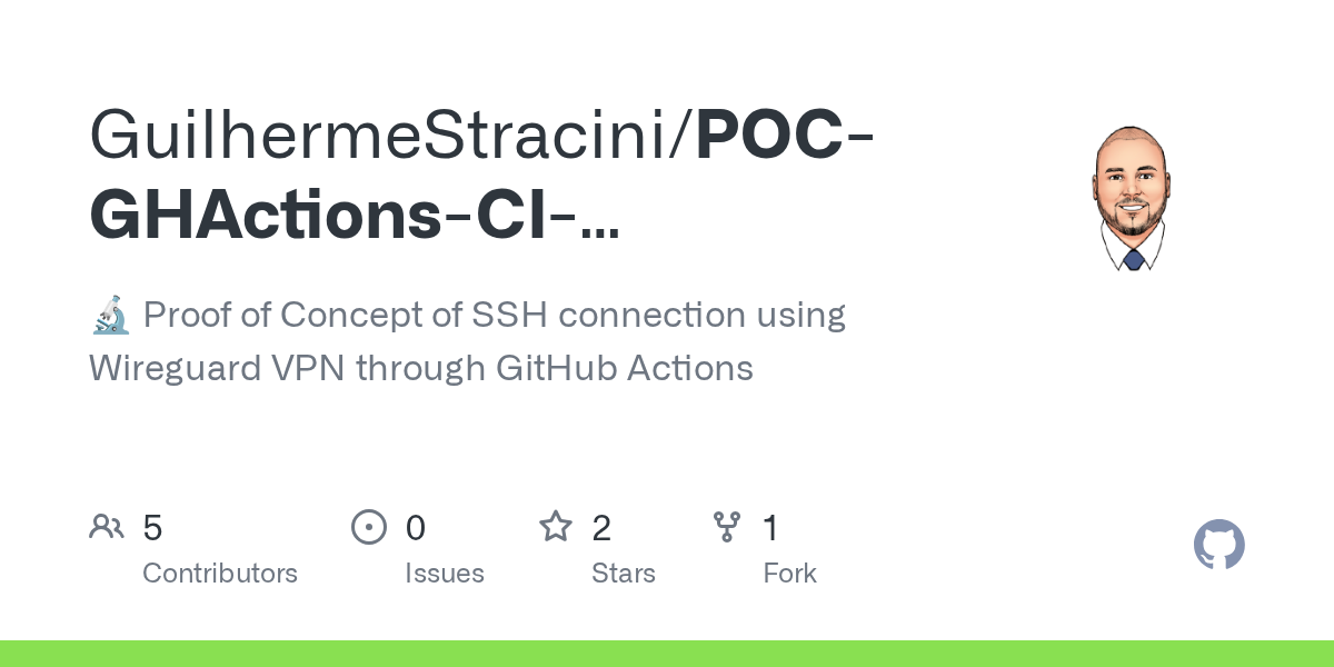 POC-GHActions-CI-Wireguard-VPN preview