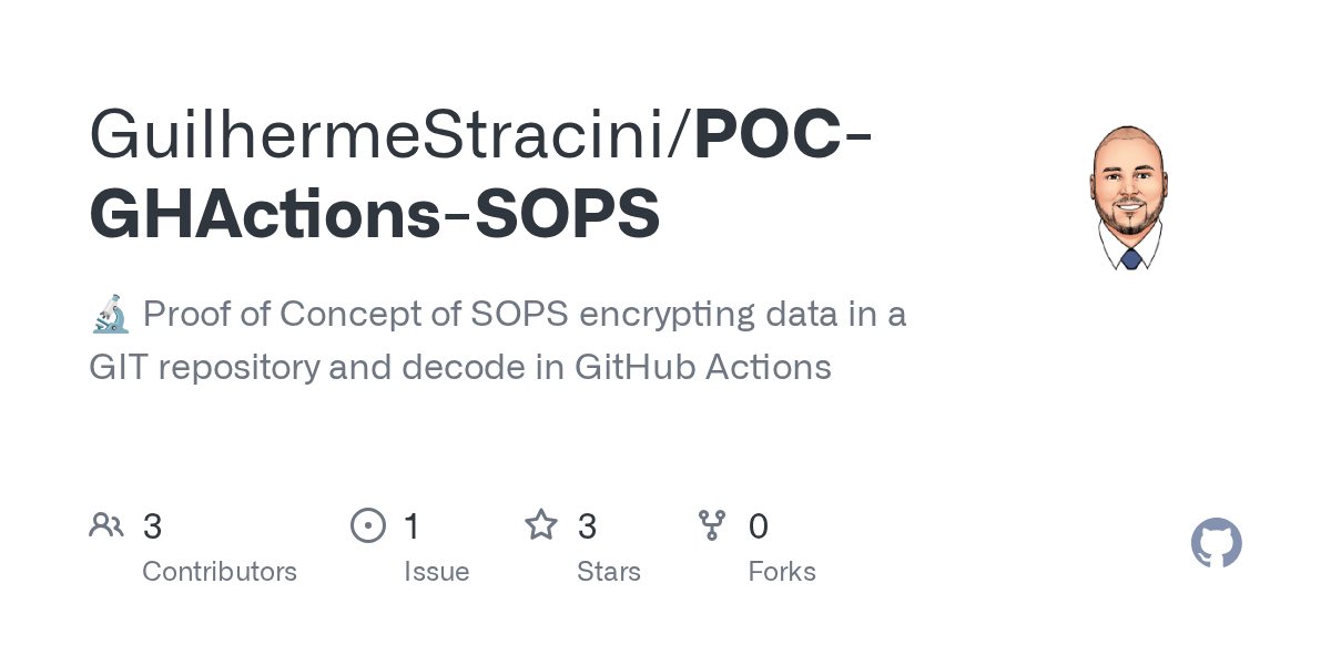 POC-GHActions-SOPS preview
