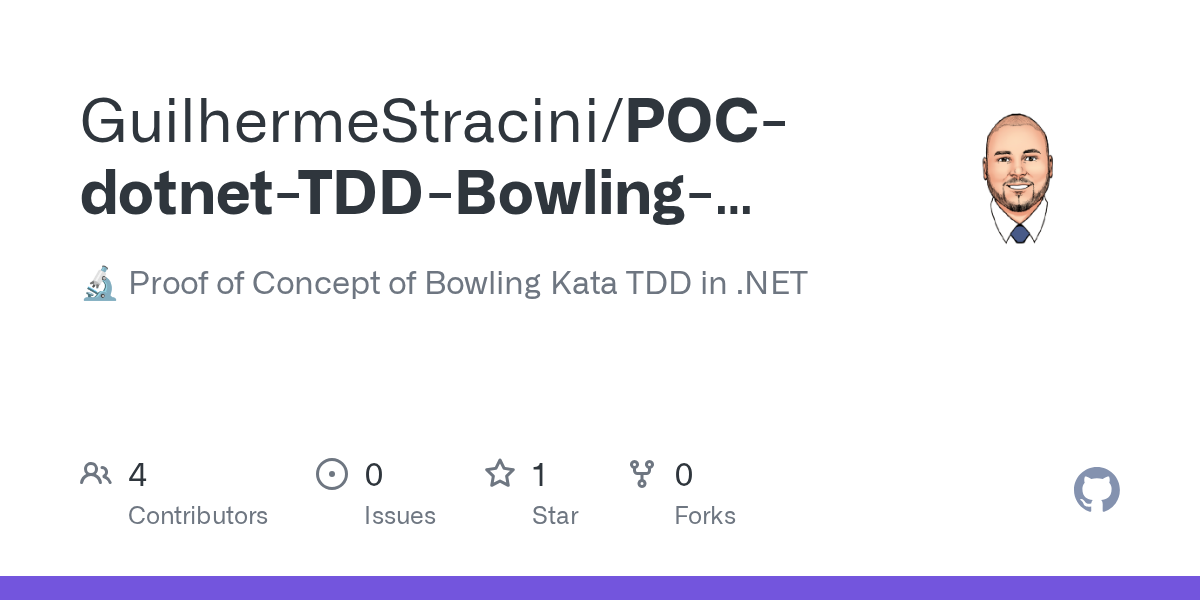 POC-dotnet-TDD-Bowling-Kata preview