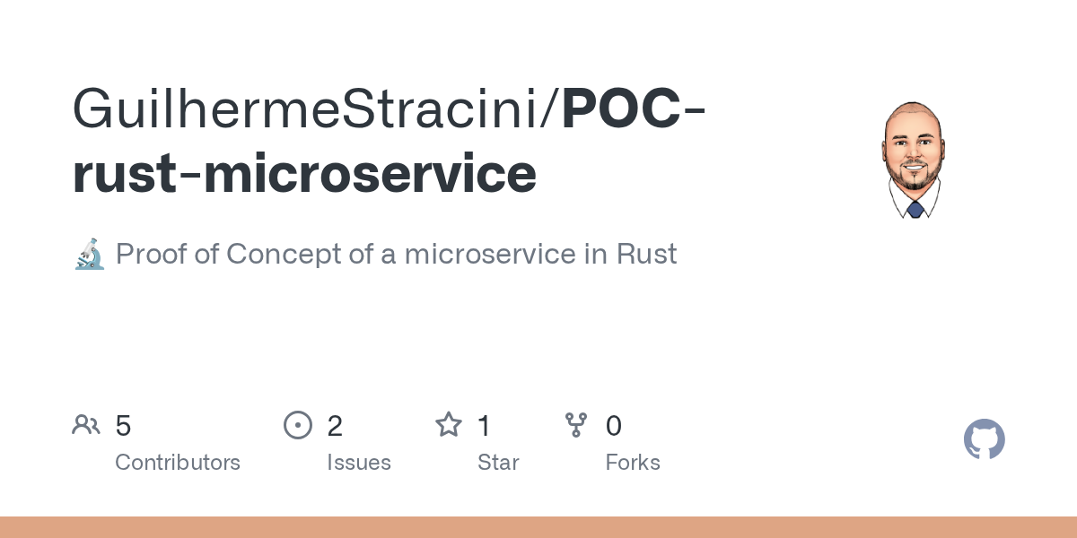 POC-rust-microservice preview
