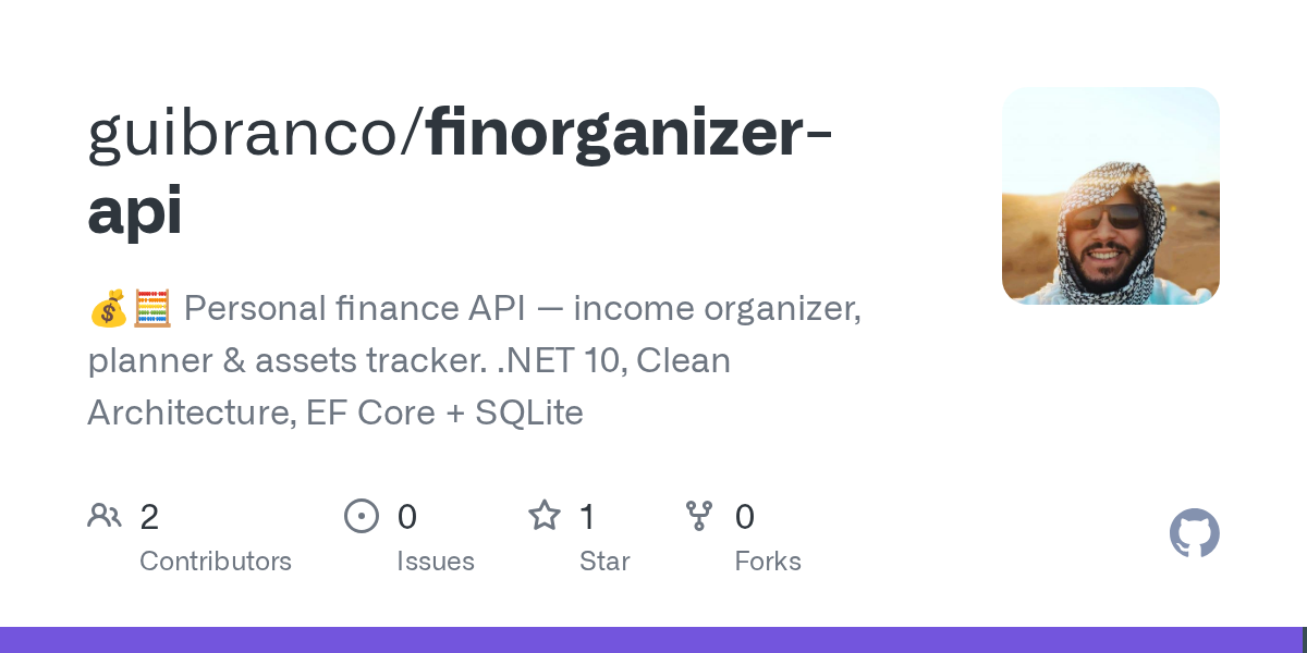 finorganizer-api preview