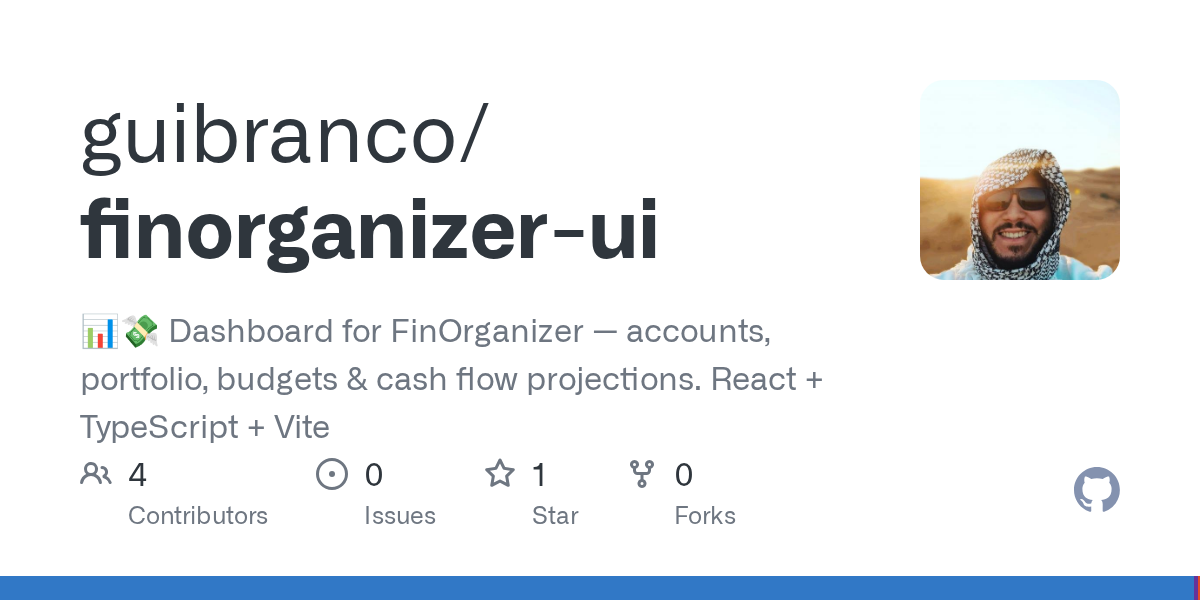 finorganizer-ui preview