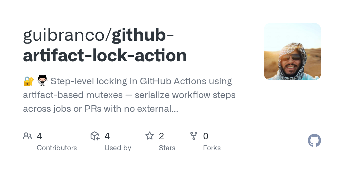 github-artifact-lock-action preview