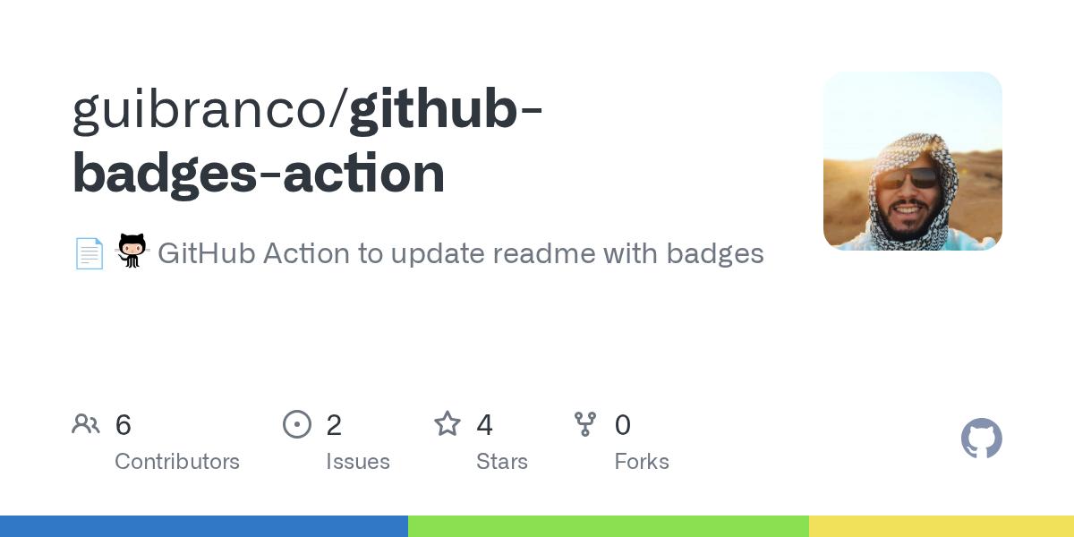 github-badges-action preview