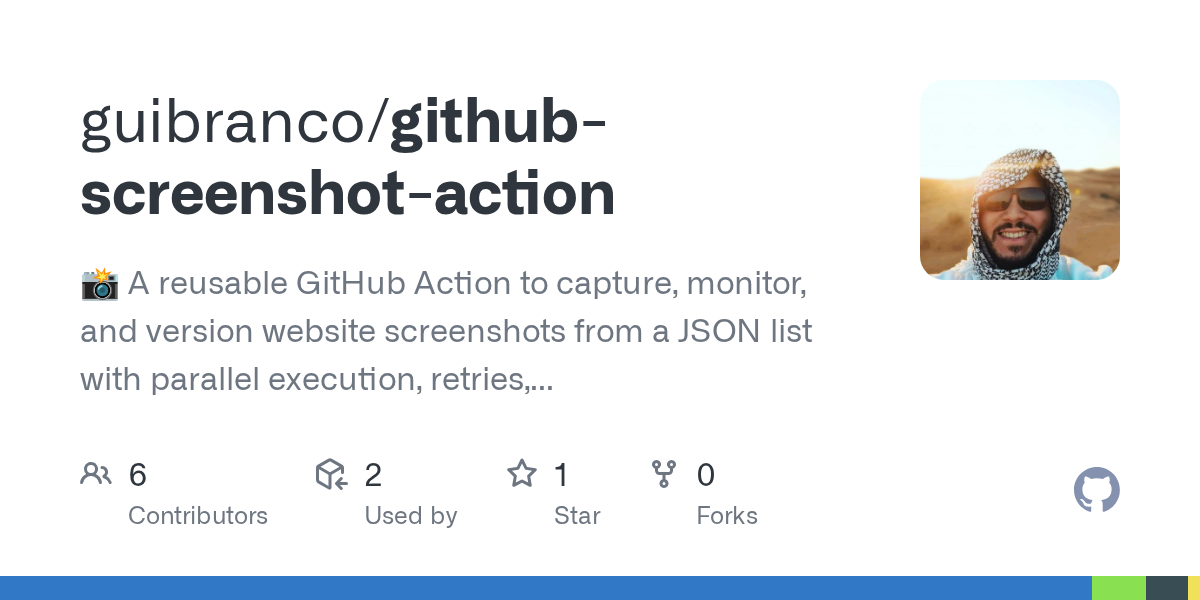 github-screenshot-action preview