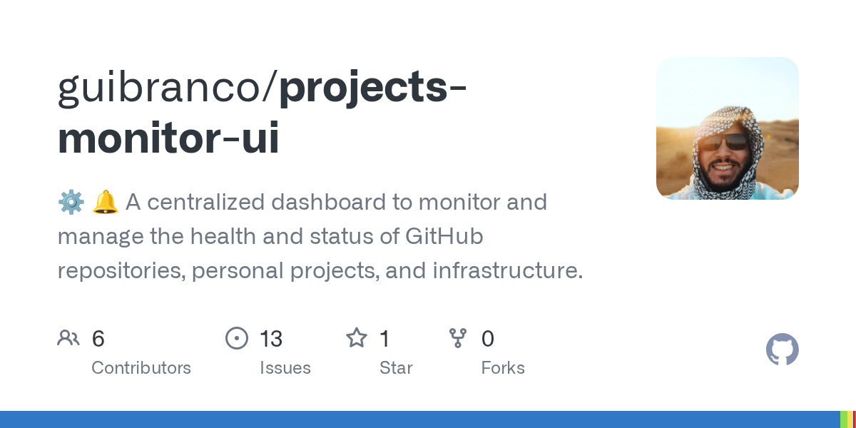 projects-monitor-ui preview
