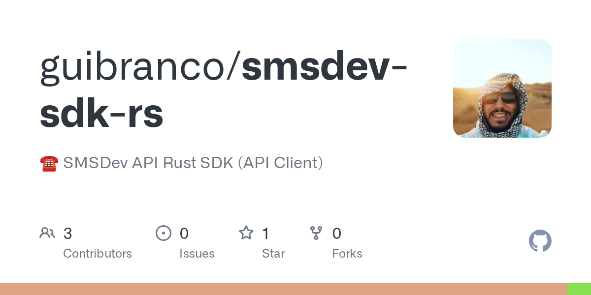 smsdev-sdk-rs preview
